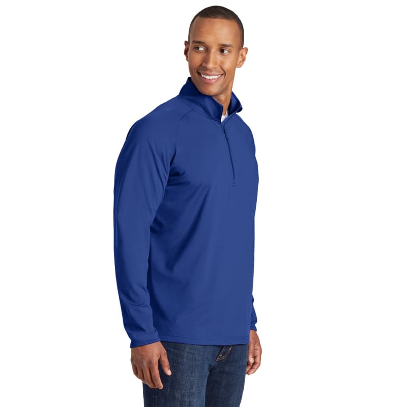 Sport-Tek Tall Sport-Wick Stretch 1/4-Zip Pullover. 30