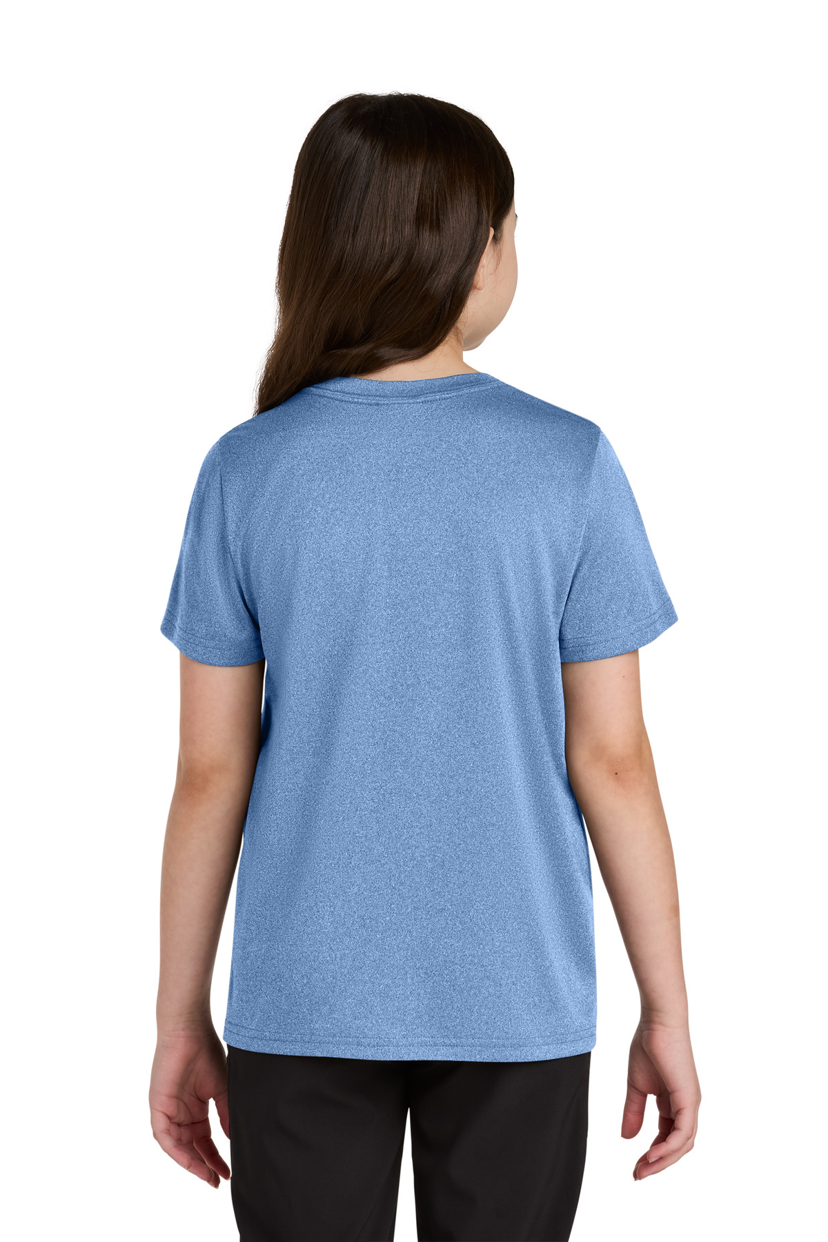 Port & Co Youth Heather Performance Tee PC390Y 16
