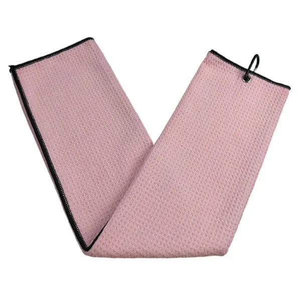 Microfiber Waffle-Weave Golf Towel 4