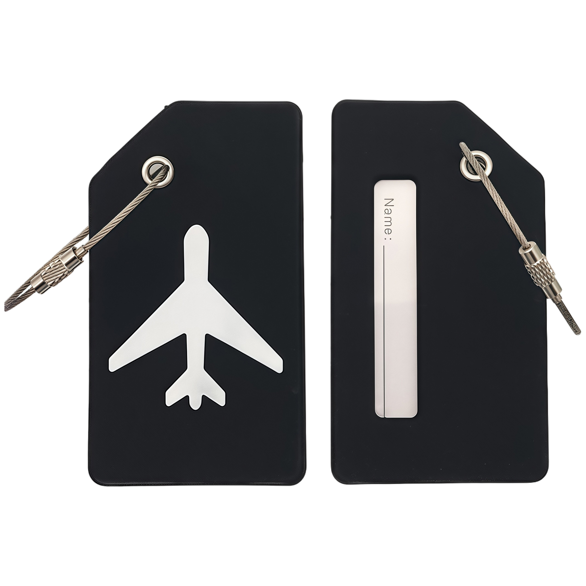 Durable Silicone Luggage Tag with Card Slot 7