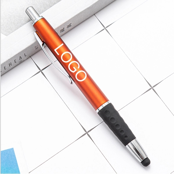 Custom Plastic Gripper Stylus Pen 5