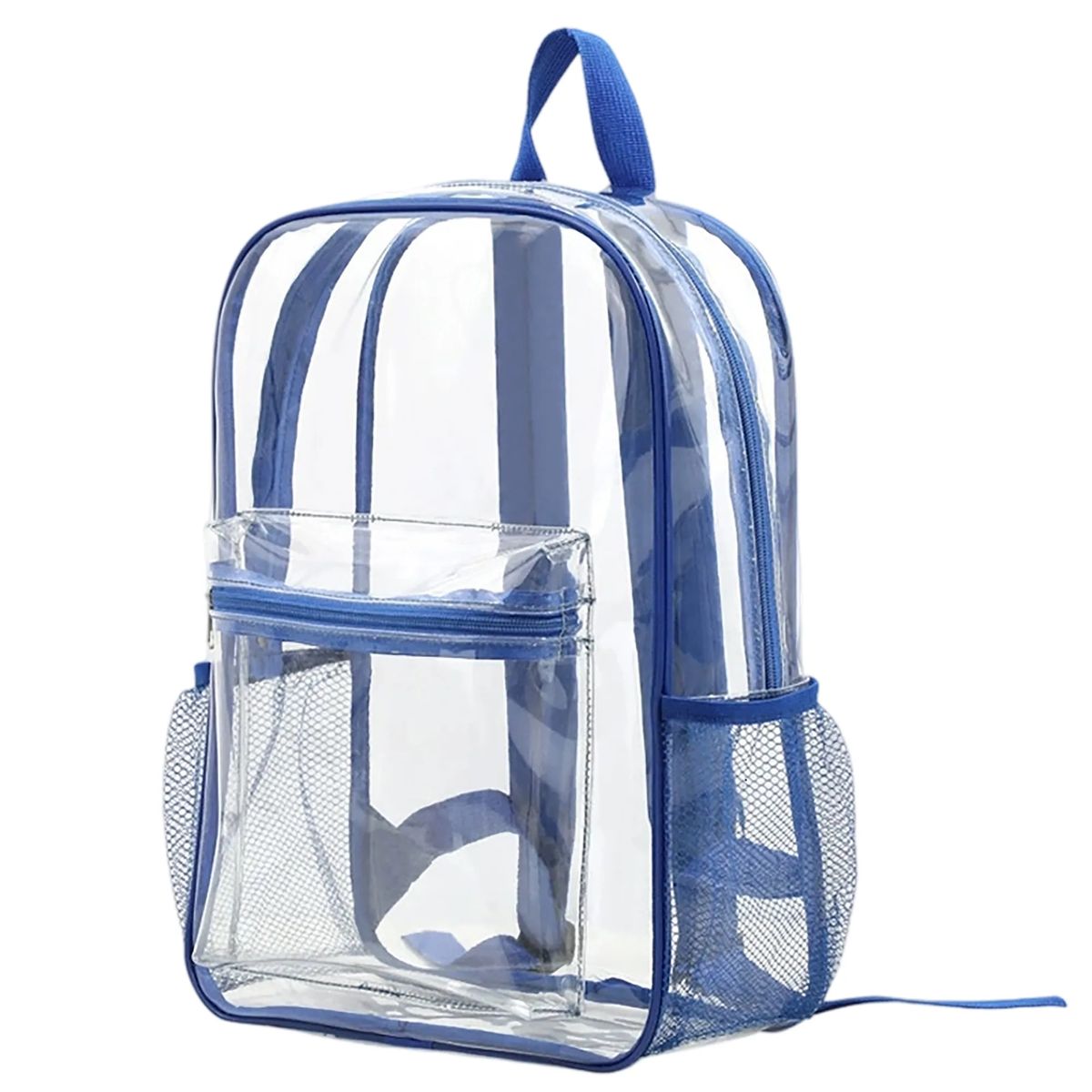 Waterproof Backpack Clear PVC 15 Inch 10