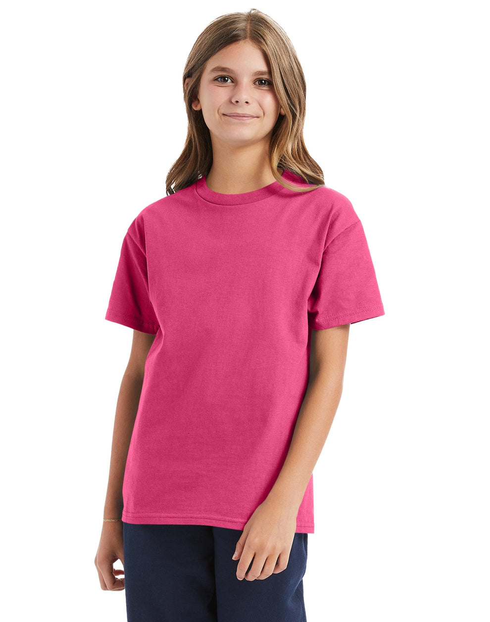 Hanes Youth Authentic-T T-Shirt 7