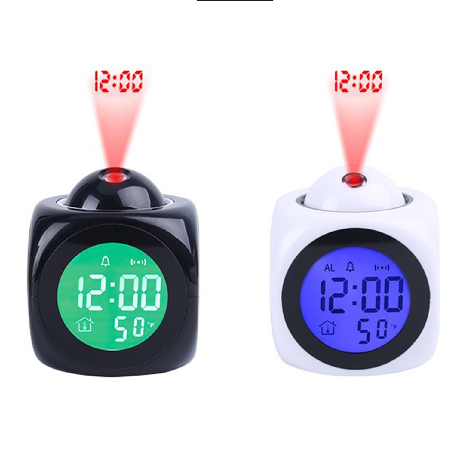 LED Projection Alarm Clock 3