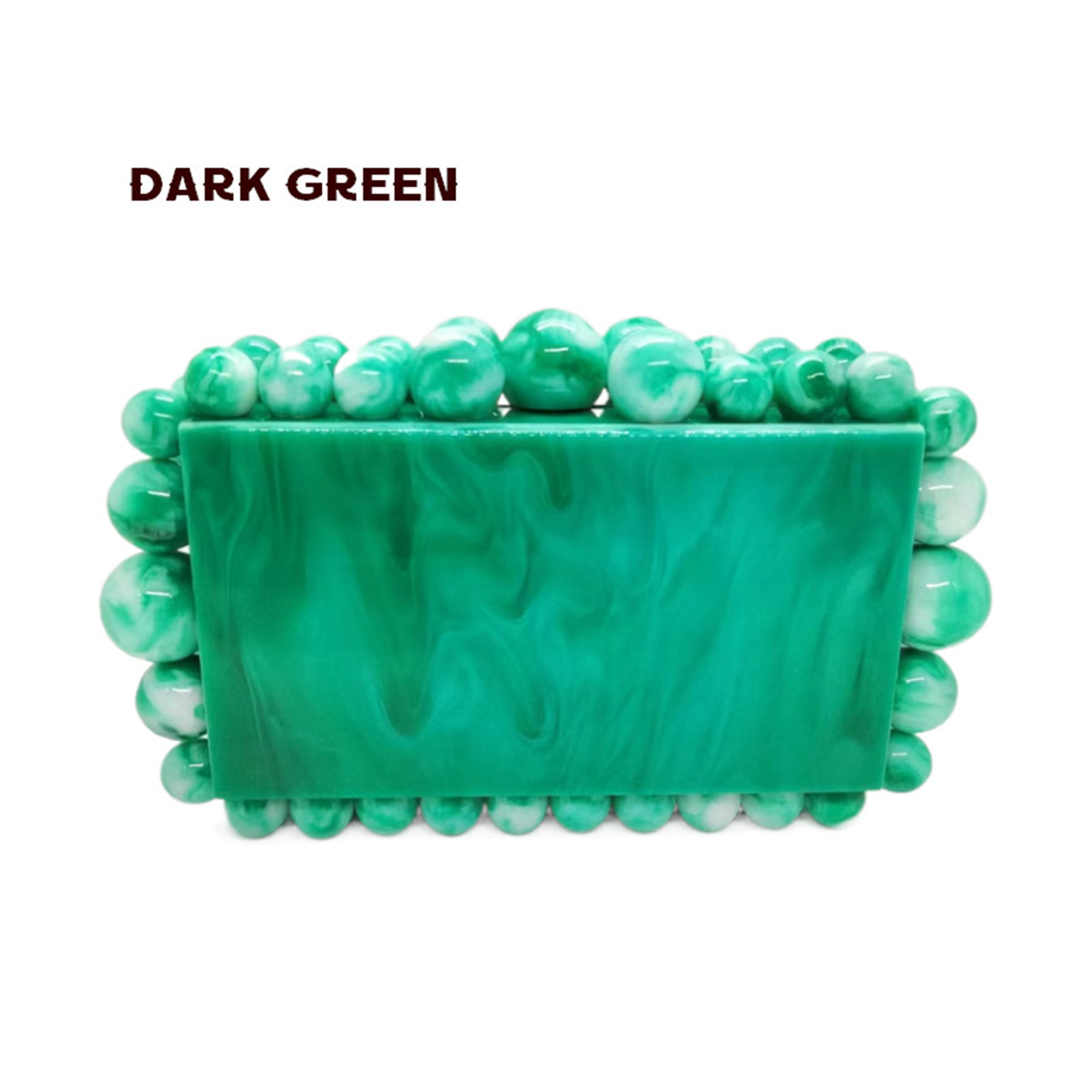 Pearl Marble Acrylic Clutch Crossbody Bag 5