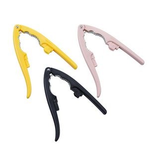 Plastic Handle Steel Nut Cracker Pliers Stainless Steel 11