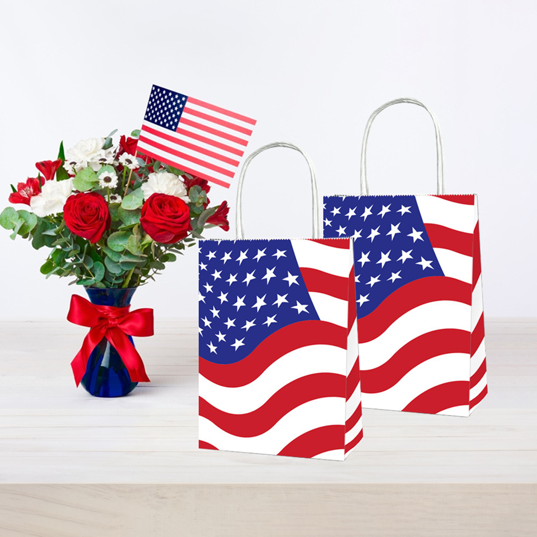 American Flag Gift Bags 3