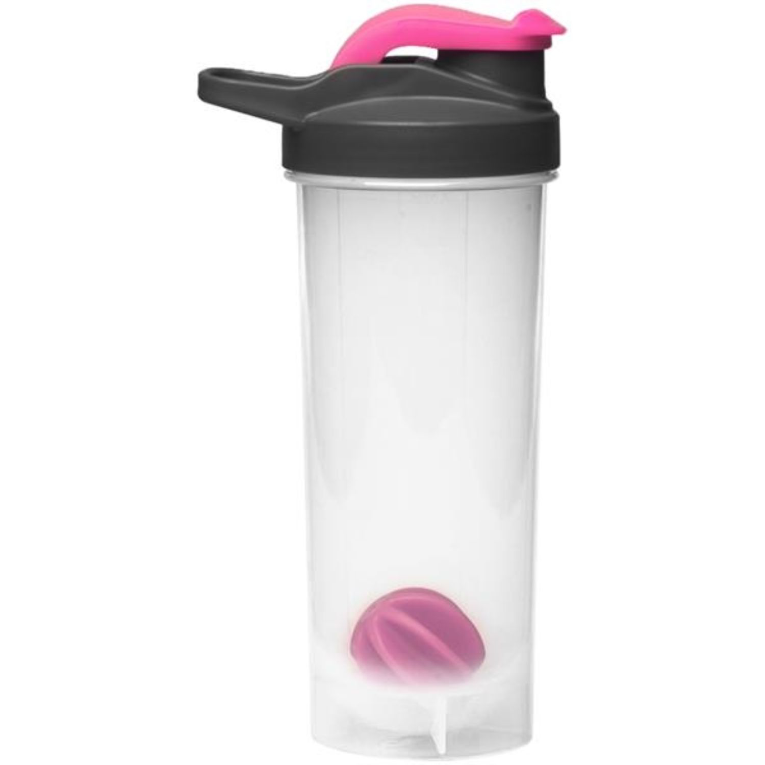 Gym Water Bottles - 24 oz. Shaker Bottle w/ Mixer & Handle 5
