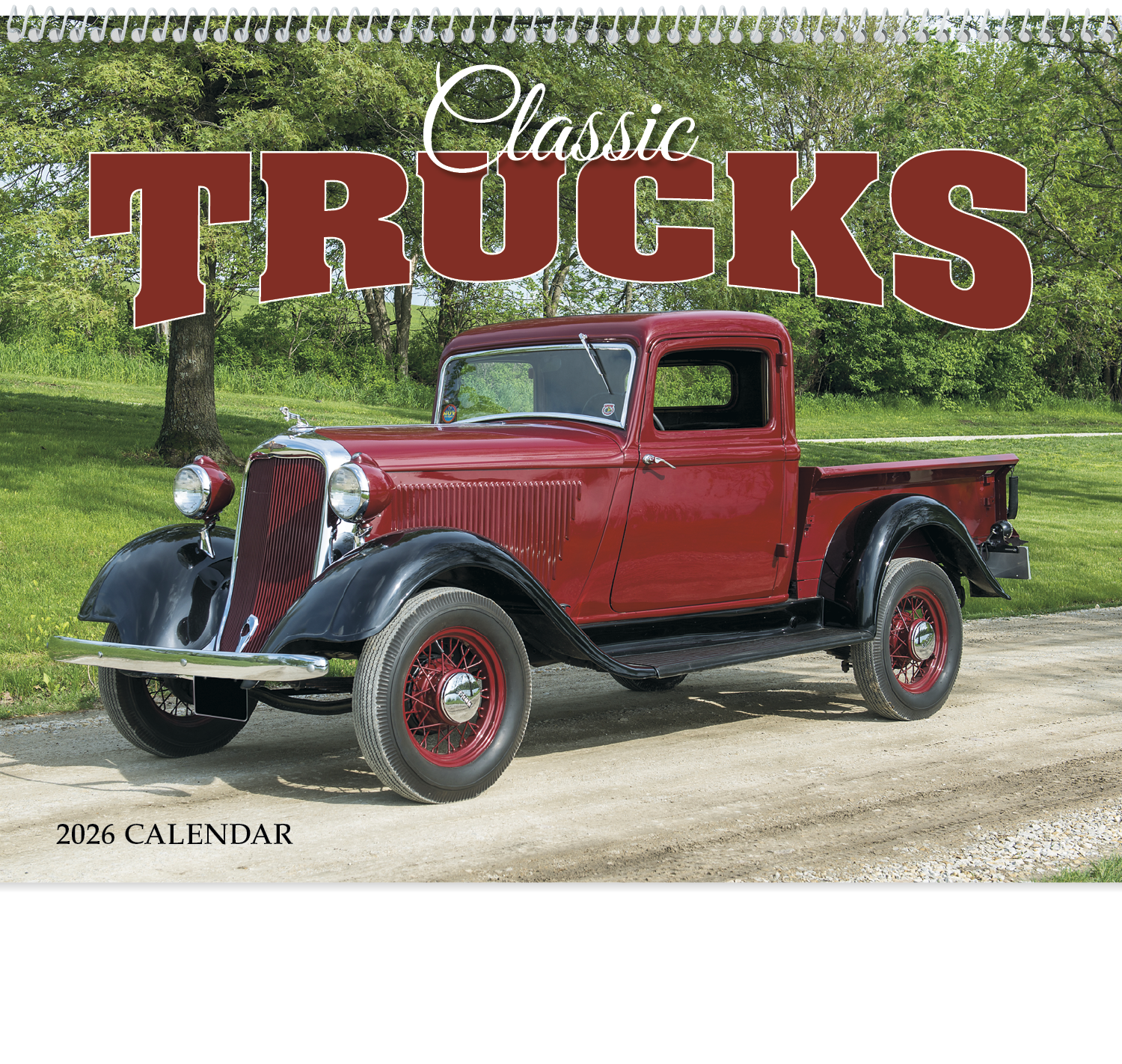 HotLine® Products Classic Trucks Appointment Calendar - Spiral 34