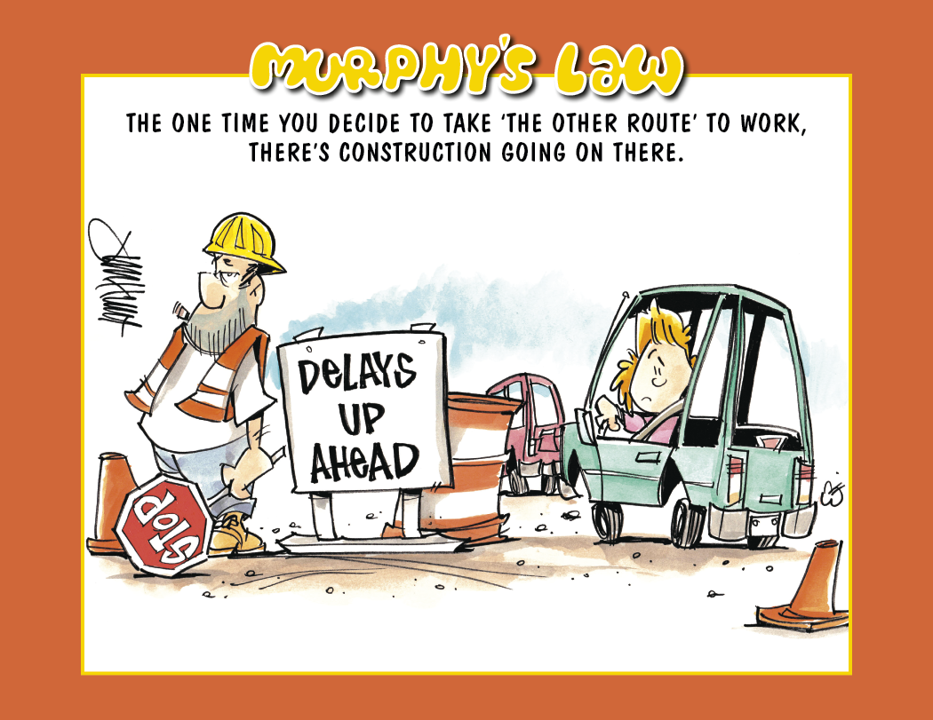 HotLine® Products Murphy's Law Appointment Calendar - Stapled 55