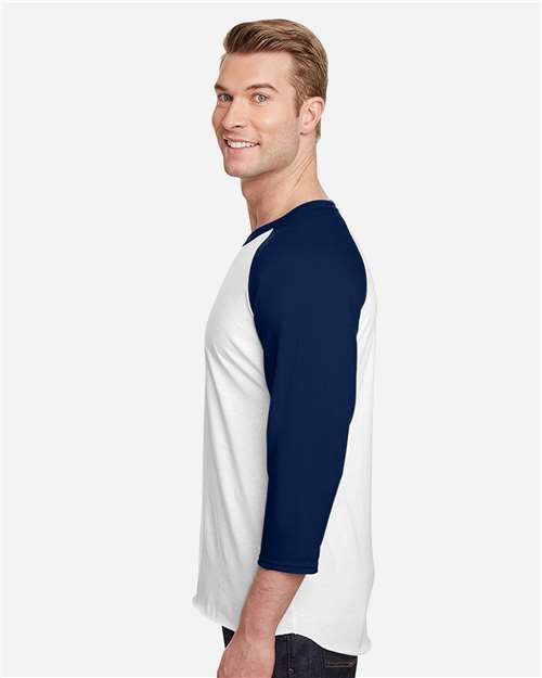 Premium Blend Ringspun Three-Quarter Sleeve Raglan Baseball T-Shirt - 560RR 27