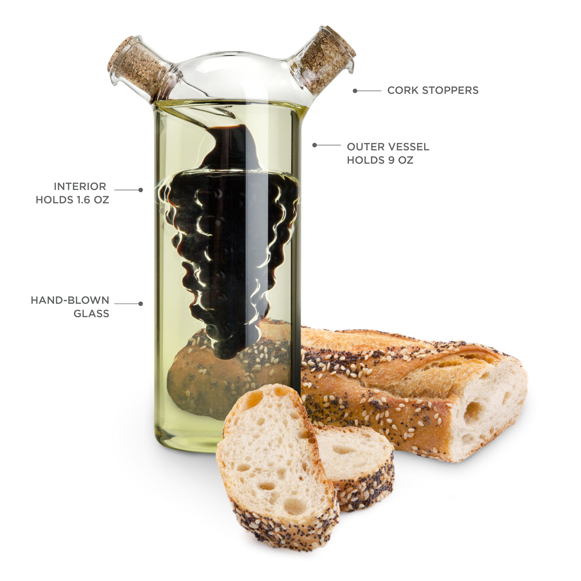 Twine Living® Oil & Vinegar Cruet 7