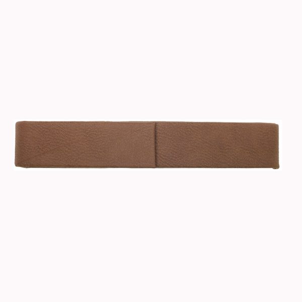 Leatherette Single Pen Case - Dark Brown Laser Engraved 2