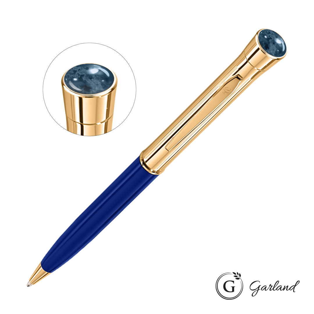 Garland® Monogram Aura Twist Ballpoint Pen - Gold 6