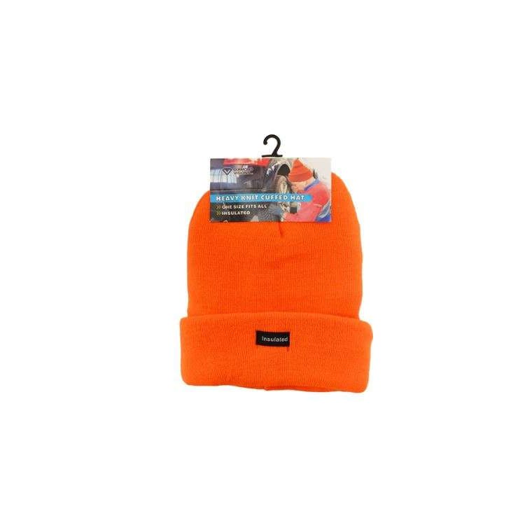 Insulated Winter Hats Orange 2