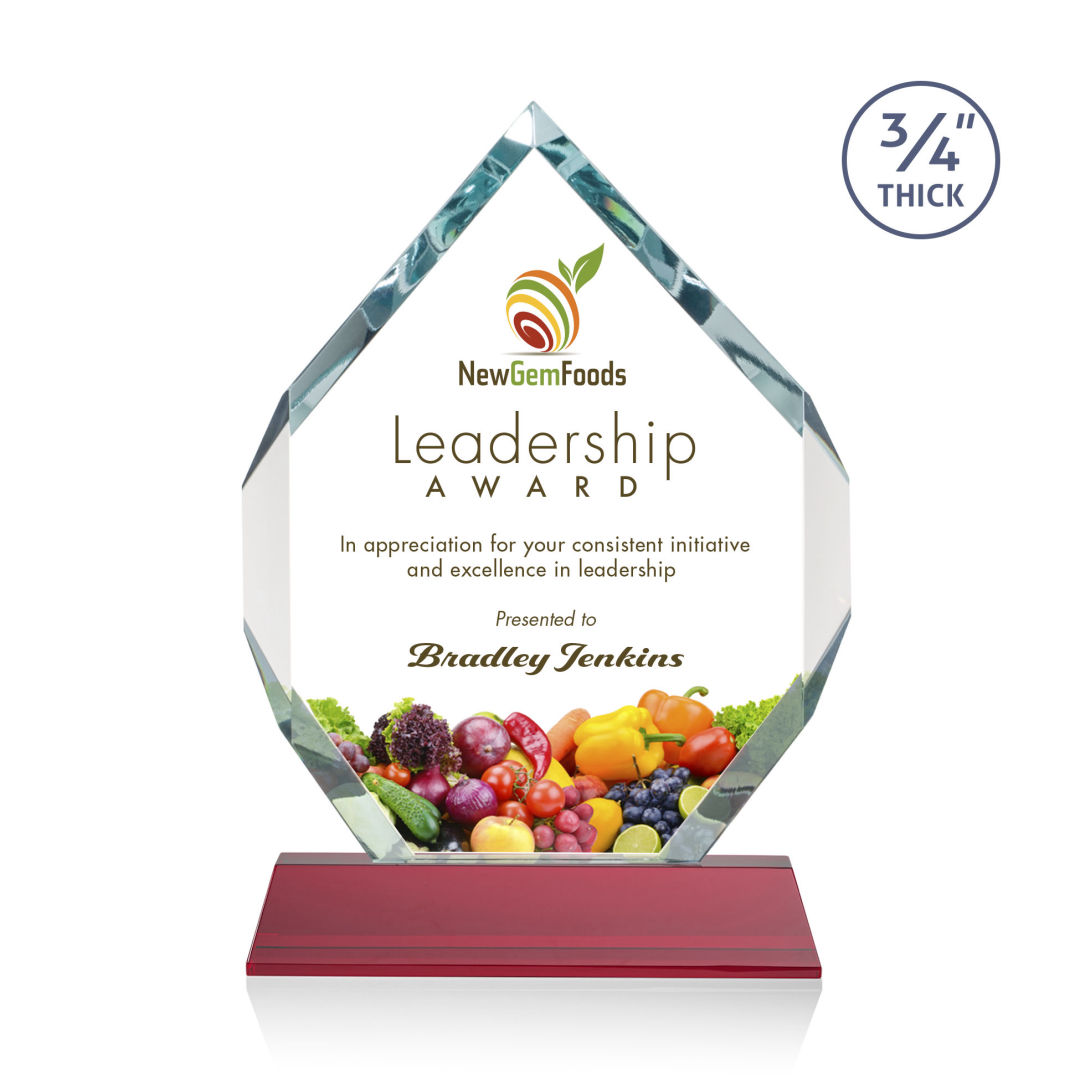 Royal Diamond VividPrint™ Award on Newhaven - Red 8