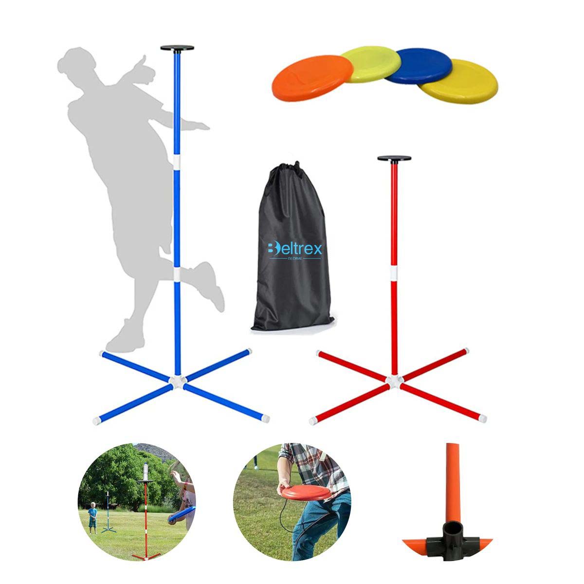 Durable Outdoor Disc Game Set for Family Play 1