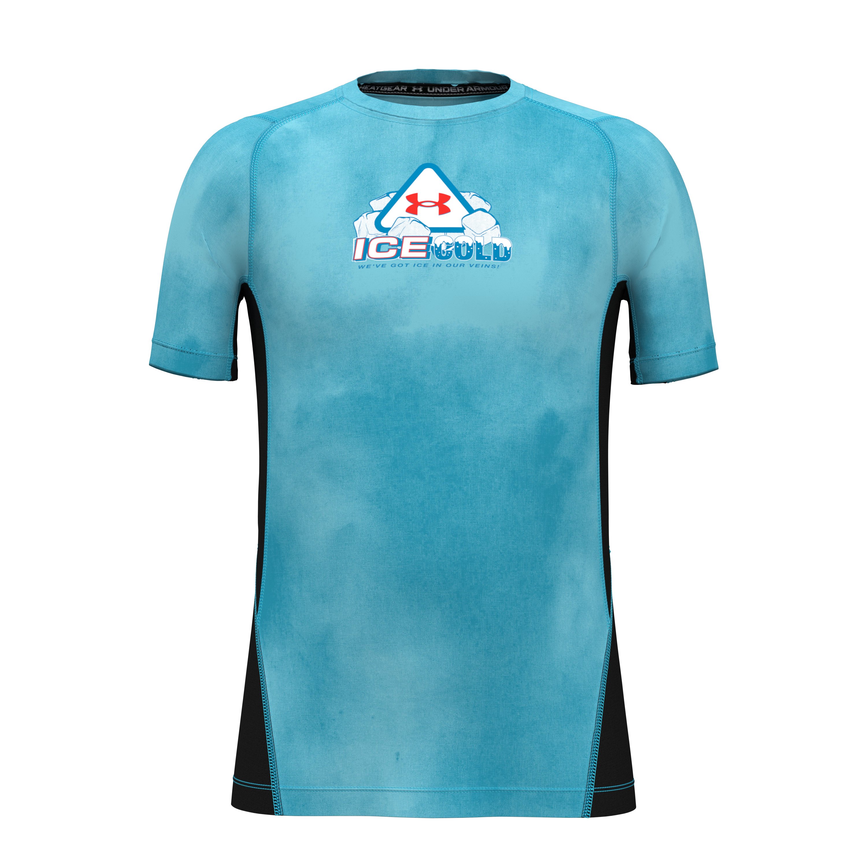 Boys' HeatGear Fitted NEXT Ice Short Sleeve  2