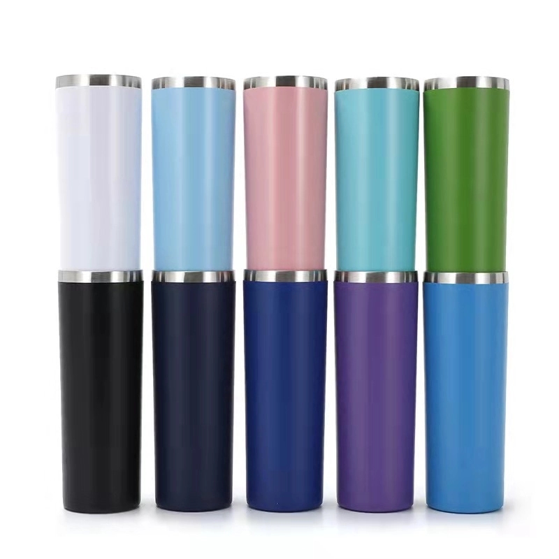 20 oz Stainless Steel Tumbler with Lids 2