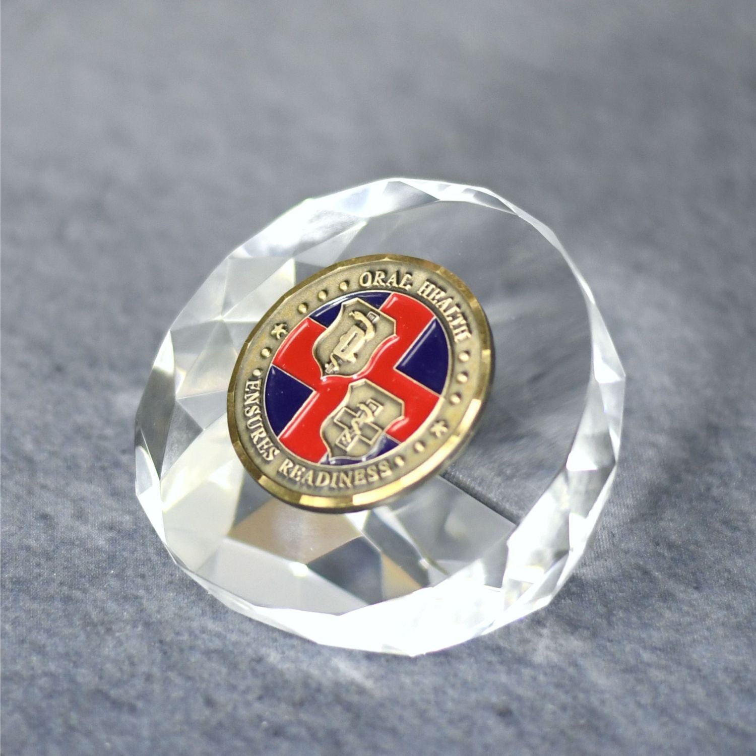 Crystal Round Paperweight 4