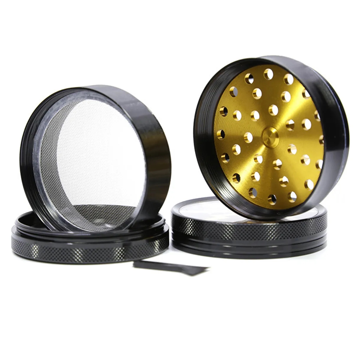 Portable Lightning Grinders with Herb Sifter 6