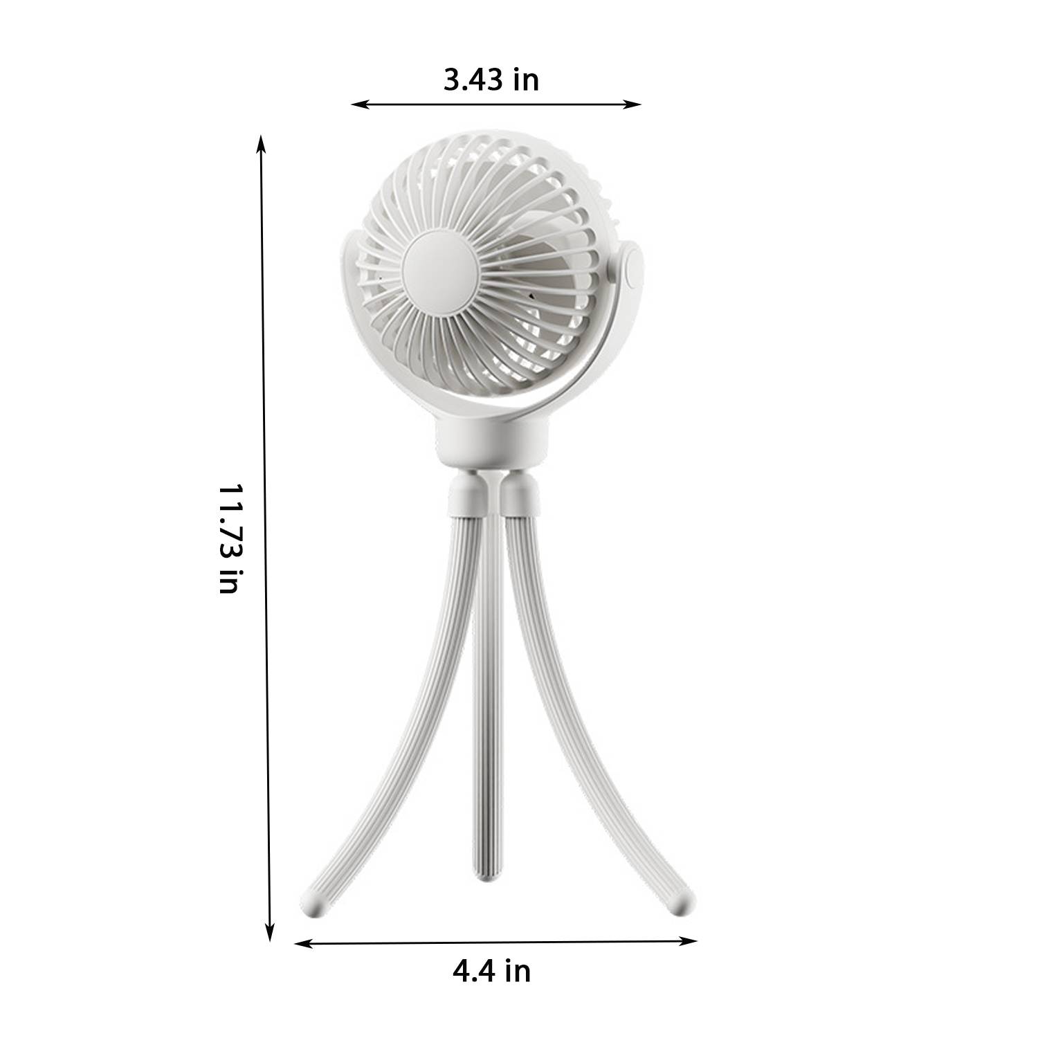 Portable Rechargeable Mini Hand Fan for Home & Travel 3