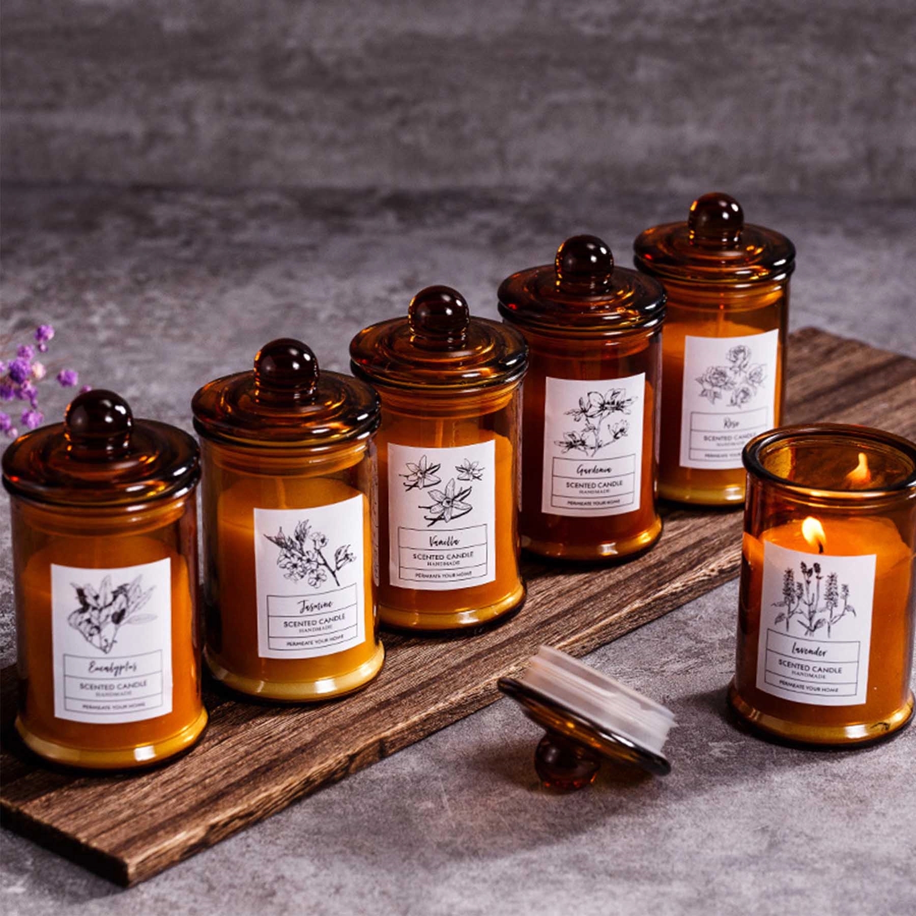 Aromatherapy Candles Jar 2