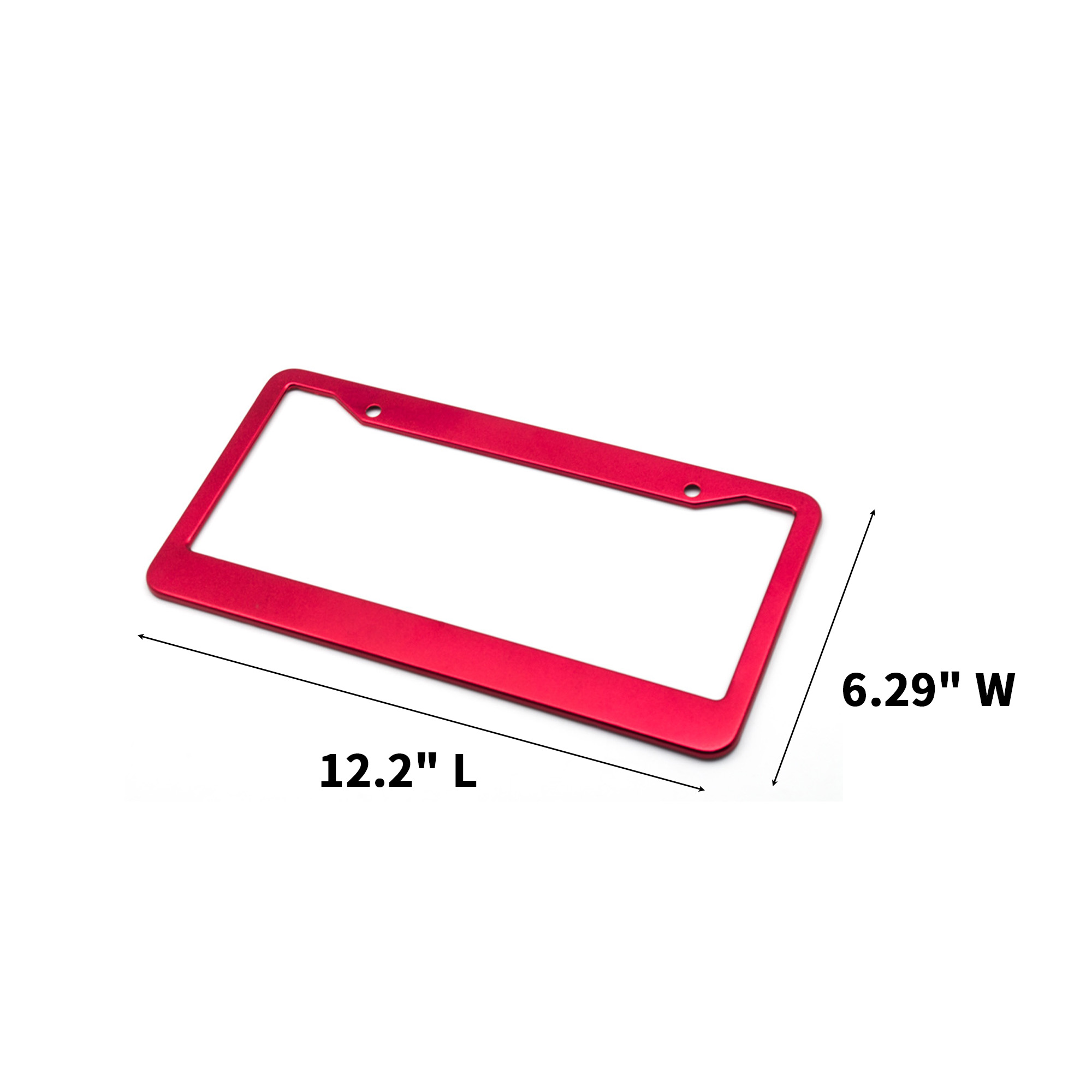 Aluminum Alloy License Plate Frame 4