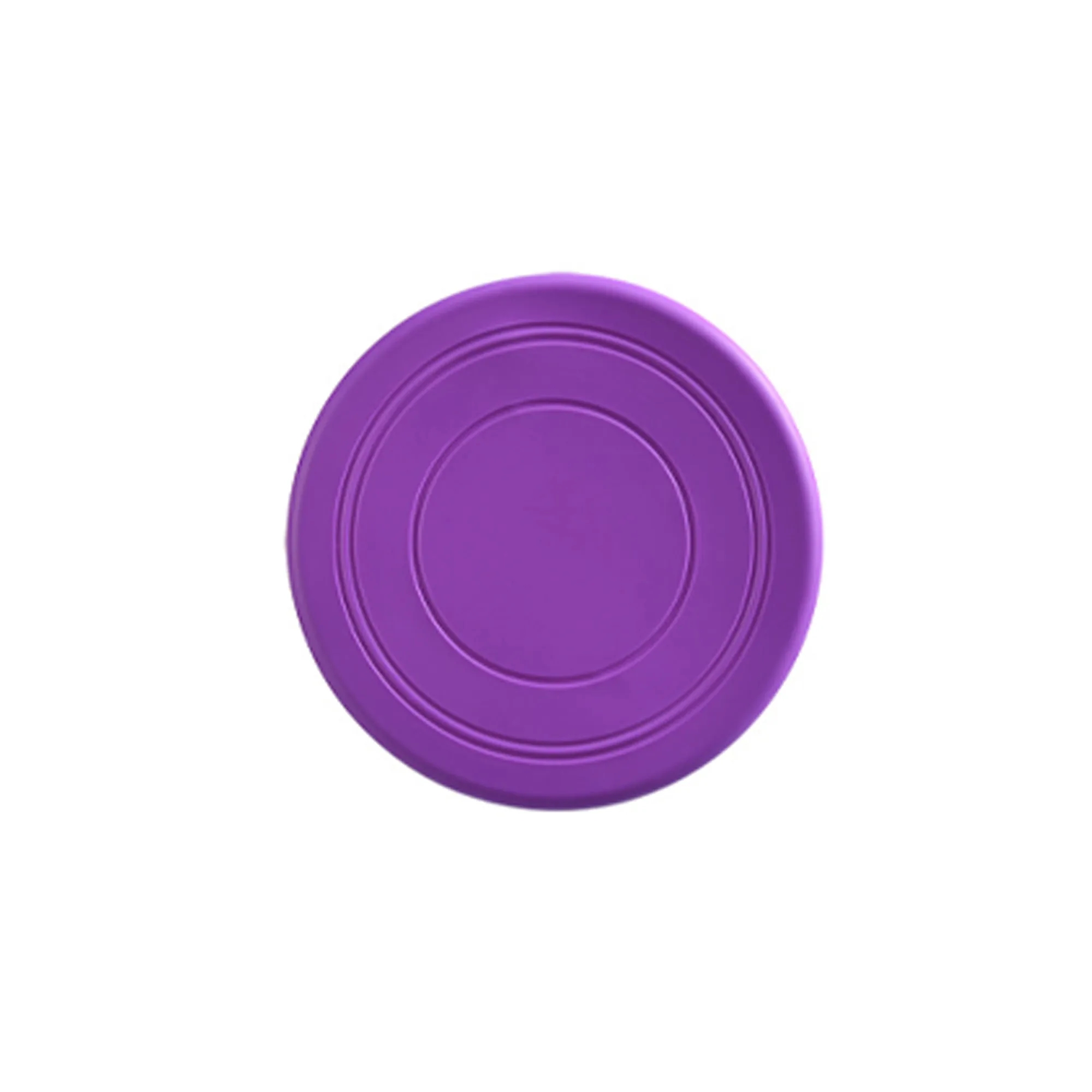 Soft Glue Flying Disc For Pet Training 3