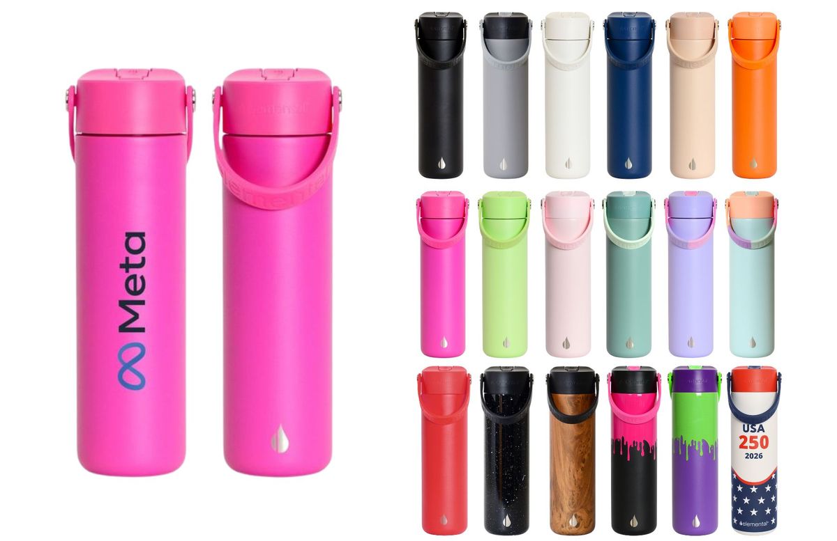 Elemental® Core Series 24oz Stainless Steel Water Bottle - Vacuum Insulated - BPA-Free and Lead-Free 30