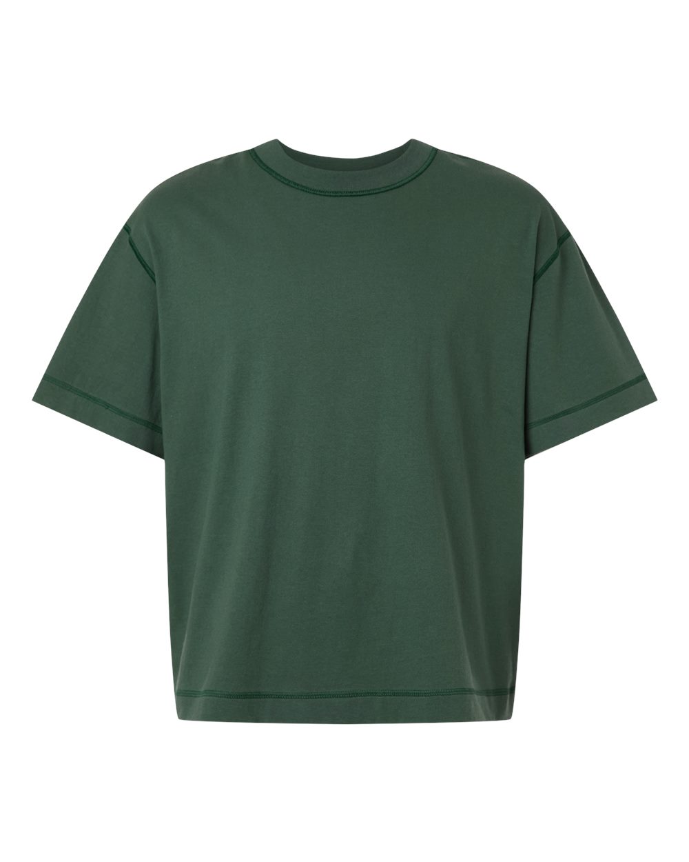 Unisex Heavyweight Cotton Mid-Length Tee - 13ML0 12