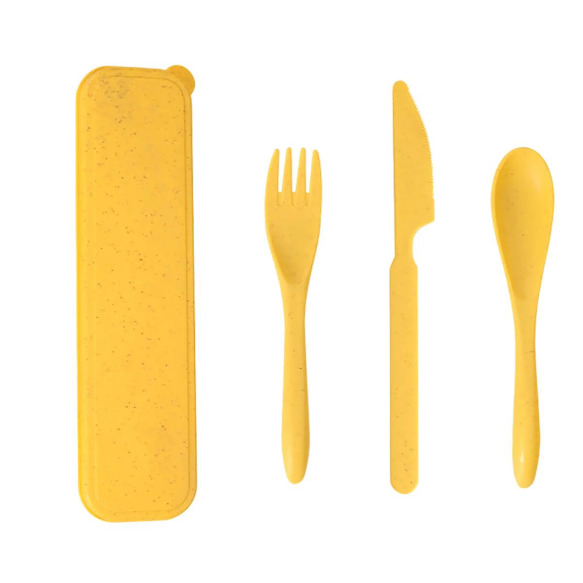 Wheat Straw Cutlery Set Three Pieces 8