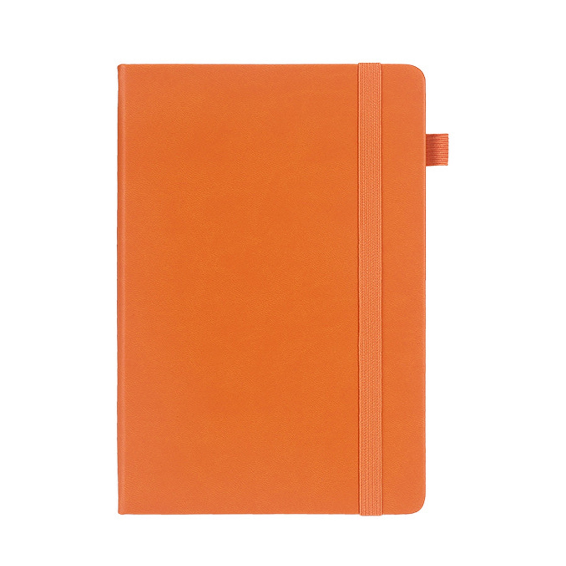 Recycled Hardcover A6 Leather Journal w/Pen Loop 2