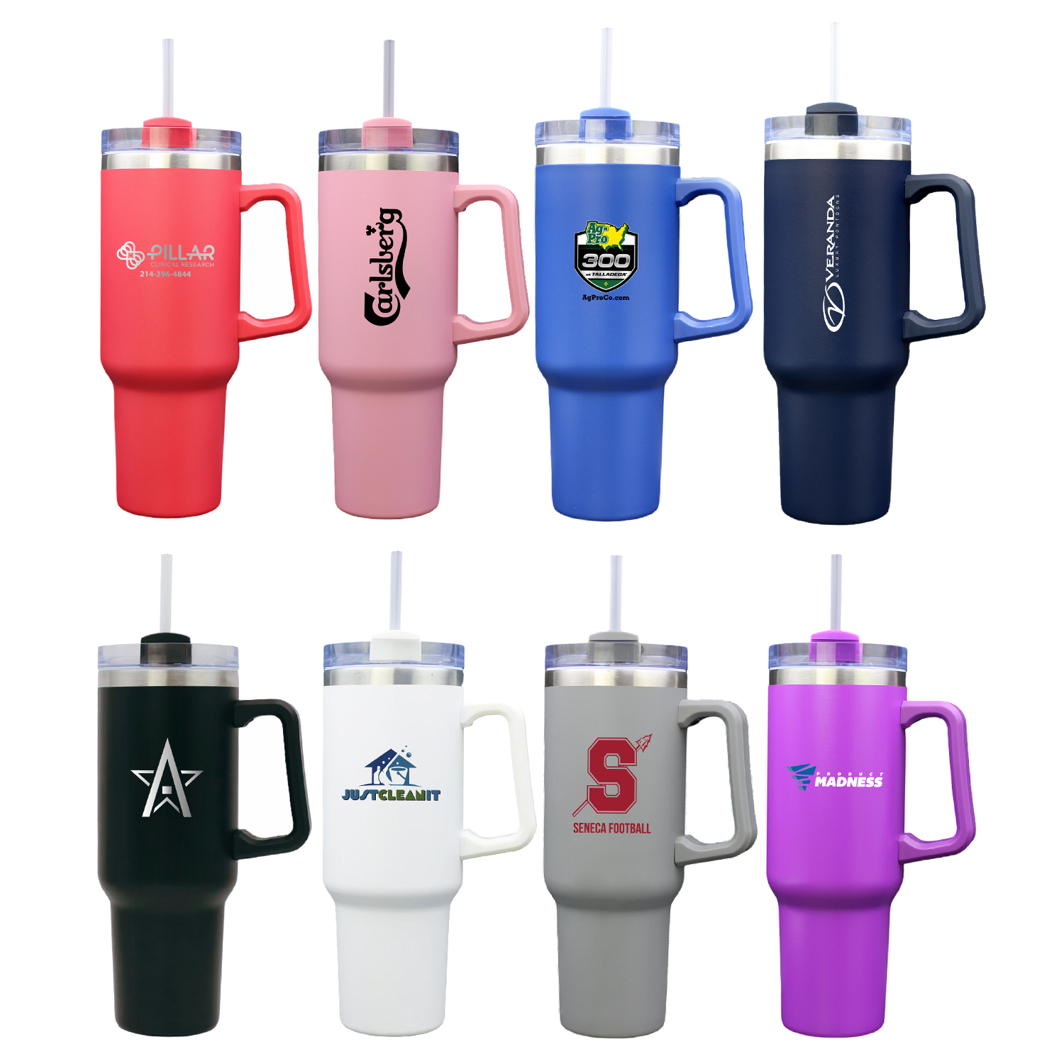 Double Wall Tumbler with Twist Closure, 40 oz. 2