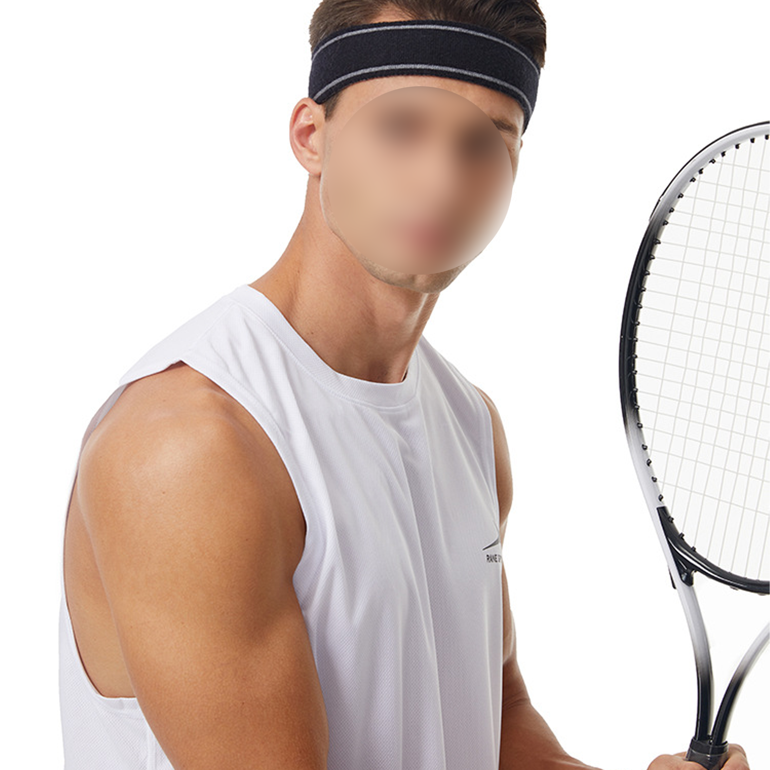 Striped Tennis Sport Headband 6