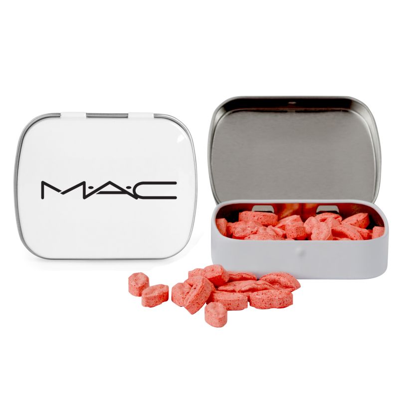 Domed Tin with Lip Shaped Mints 2