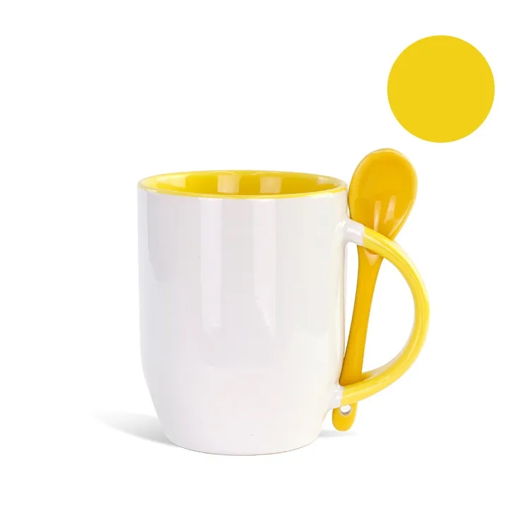 Two-Tone Full Color 11 oz Ceramic Sublimated Coffee Mug 2
