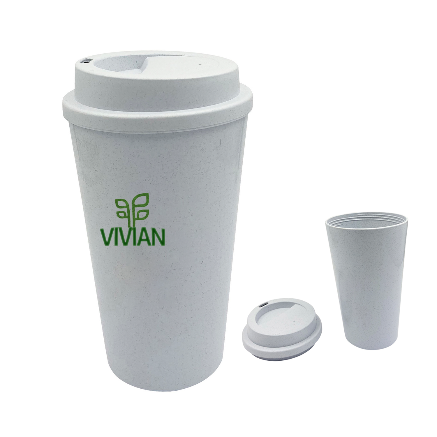 Eco-Friendly 16 oz Bamboo Fiber Tumbler 2