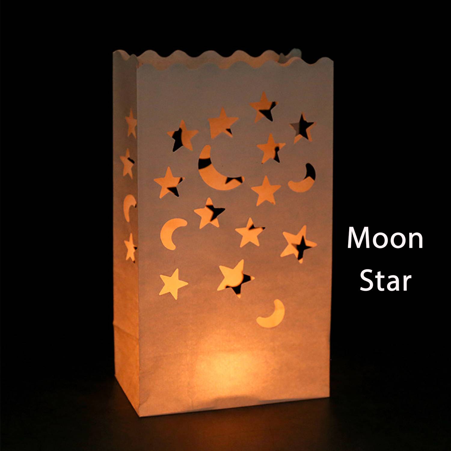 Paper Luminary Candle Lantern Bag 7