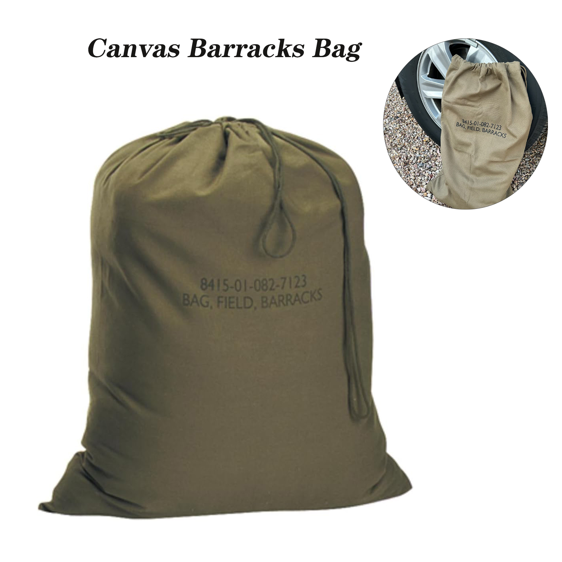 Sport Water Resistant Gi Type Canvas Drawstring String Bag 2