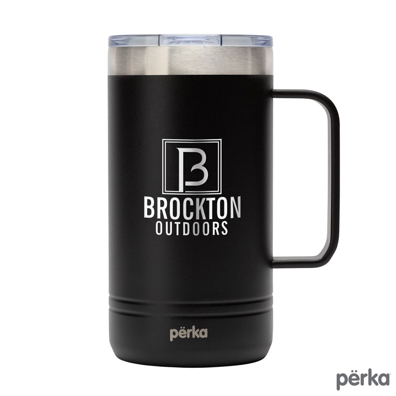 Perka® Wayfarer 24 oz. 304 Double Wall Stainless Steel Mug 4