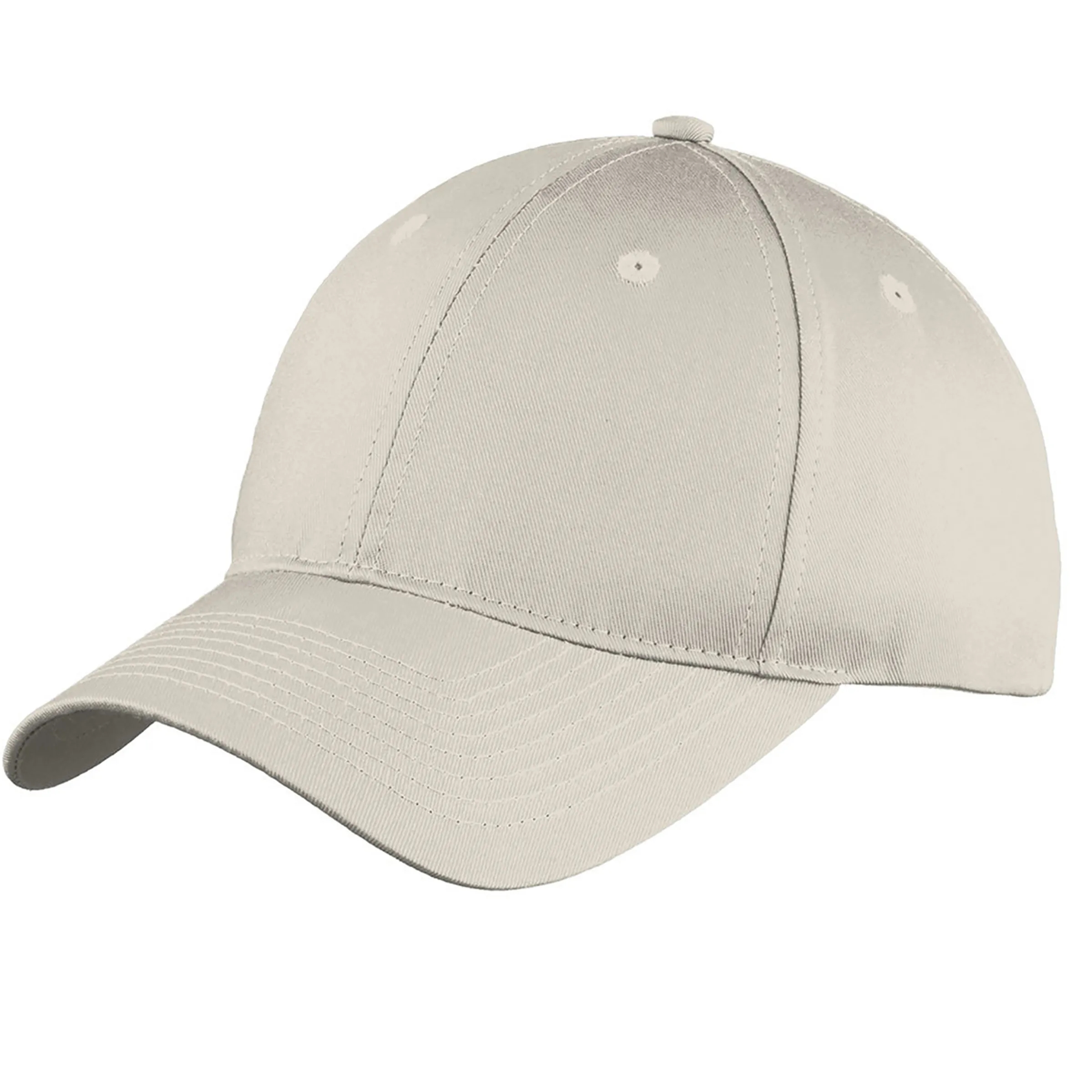 PORT & COMPANY SIX PANEL UNSTRUCTURED TWILL CAP 25