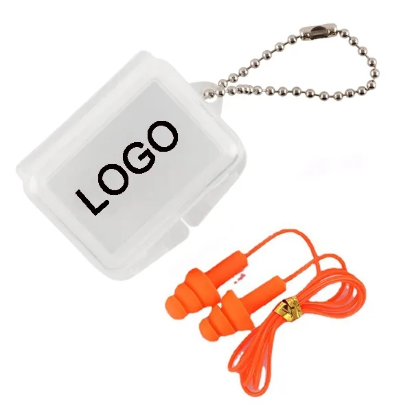 Reusable Noise Reduction Ear Plugs in Case 4