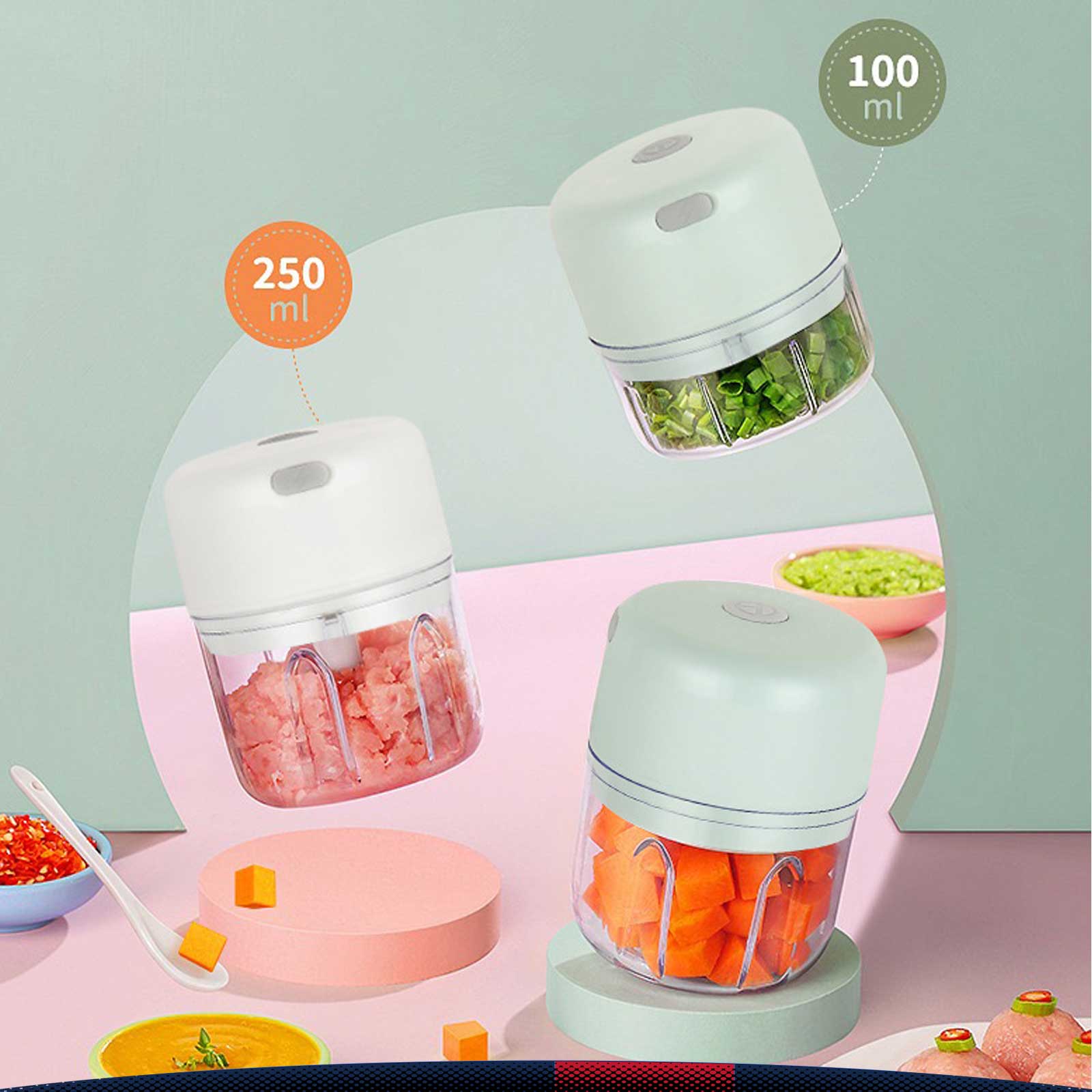 Rechargeable Electric Chopper 4