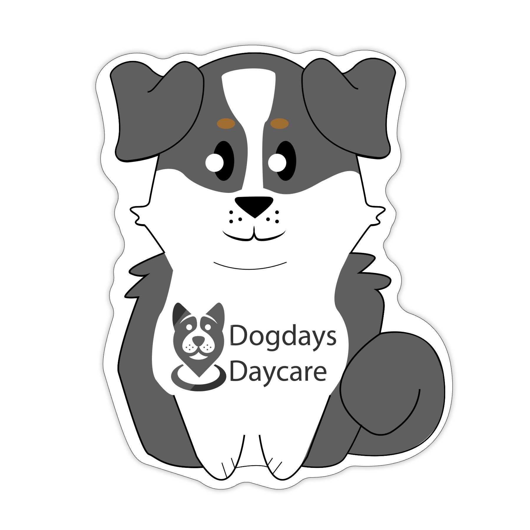 Dog Shaped NoteKeeper™ Magnet 20 Mil 4