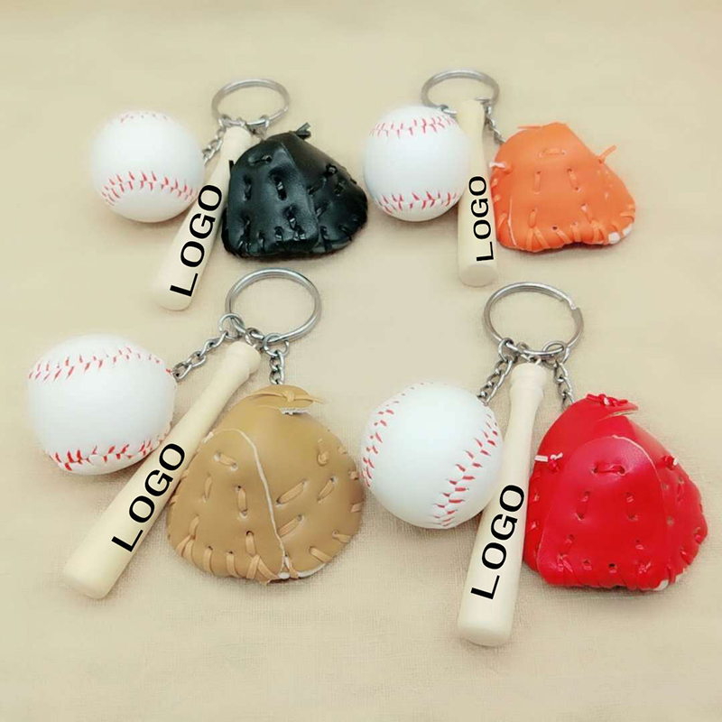 Baseball Glove Key Ring 1