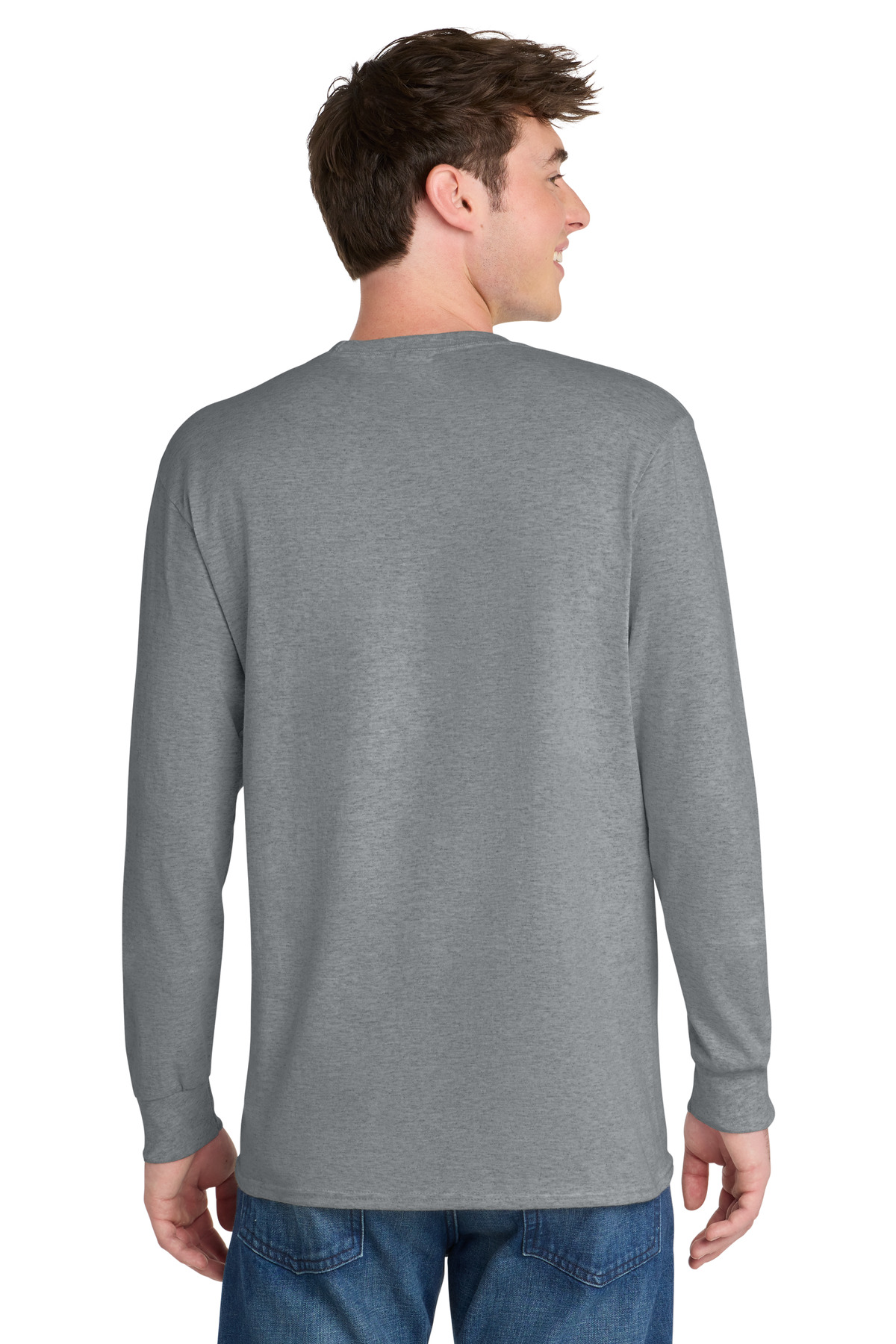 Port & Co Tall Long Sleeve Core Blend Tee. PC55LST 54