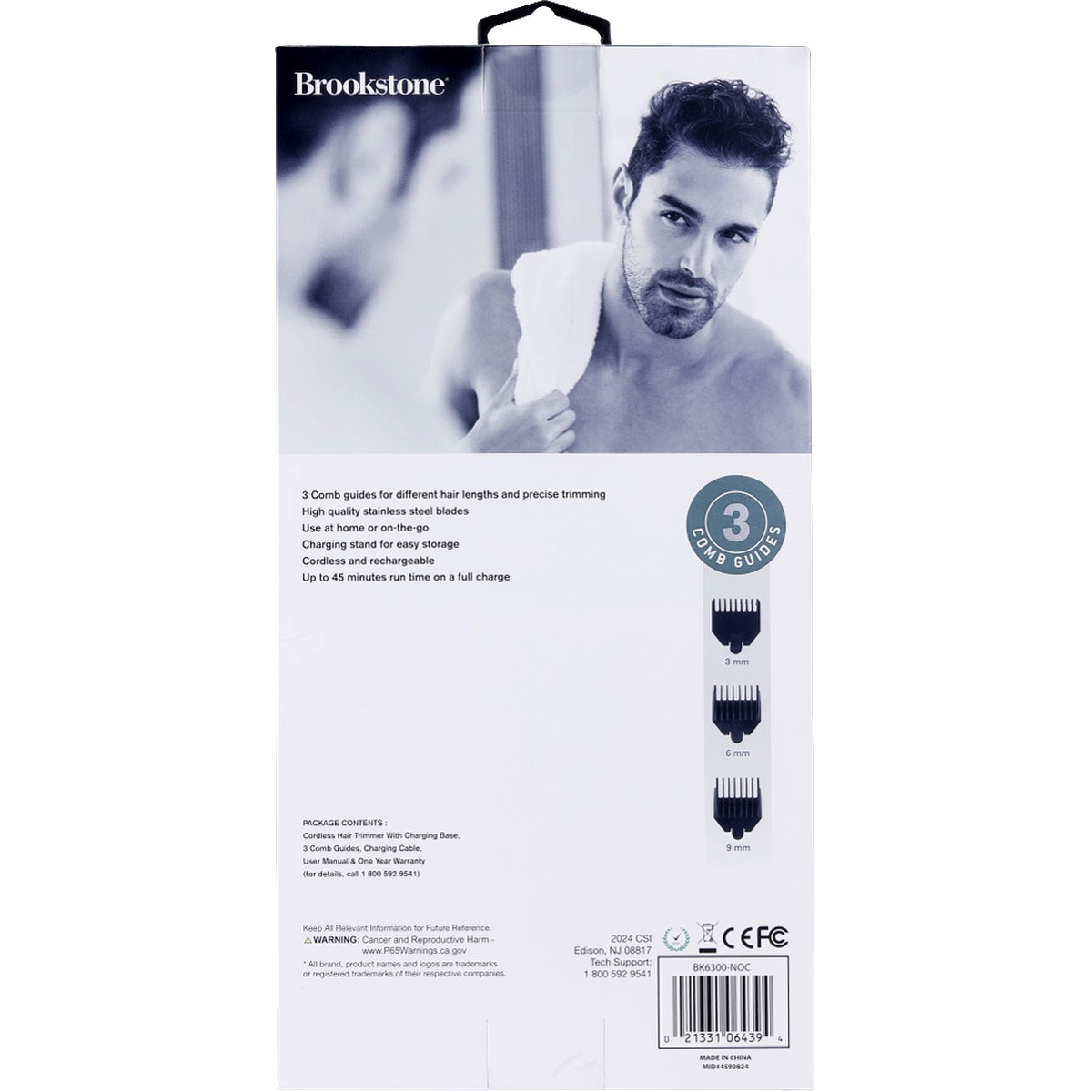 Brookstone® Cordless Hair Trimmer 15