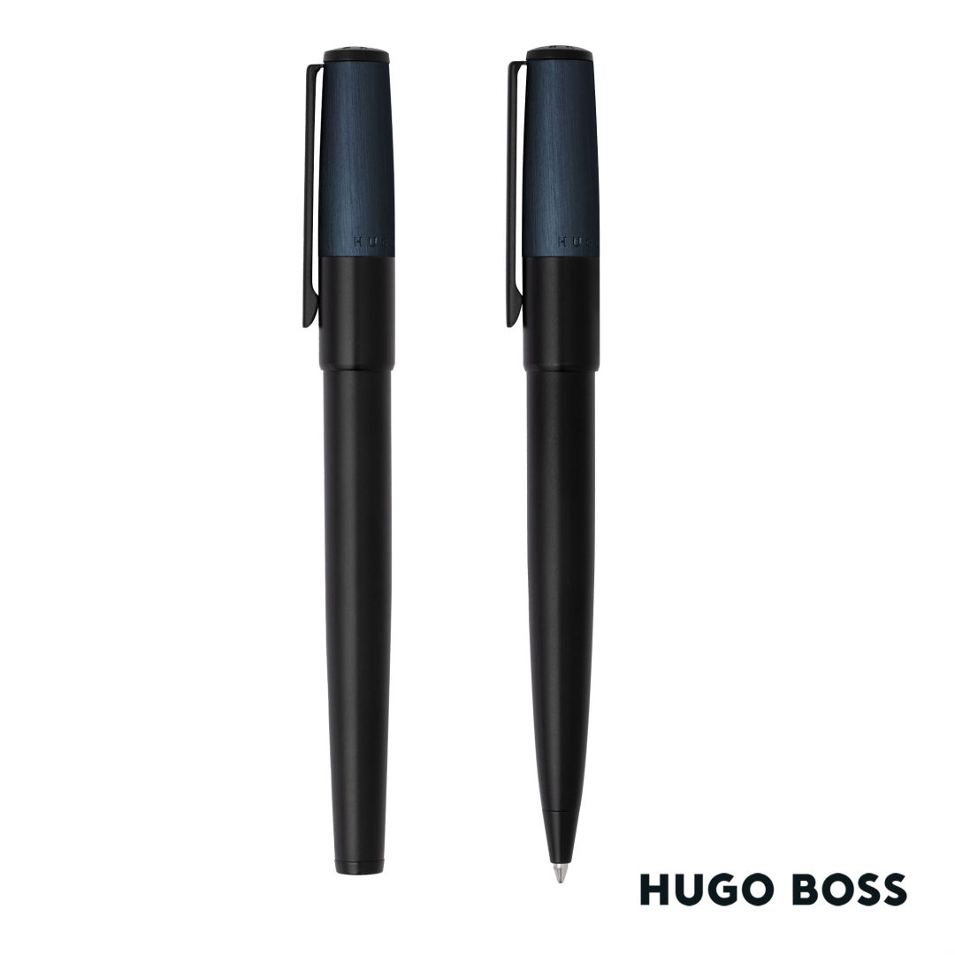 Hugo Boss® Gear Minimal Ballpoint Pen & Fountain Pen Set 5