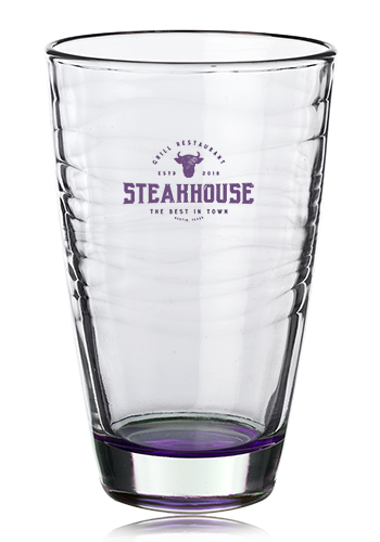 12 oz Cooler Waves Beverage Glasses 14